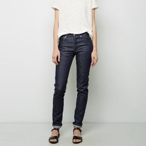 APC Petit Standard Jeans Raw Indigo Sz 28